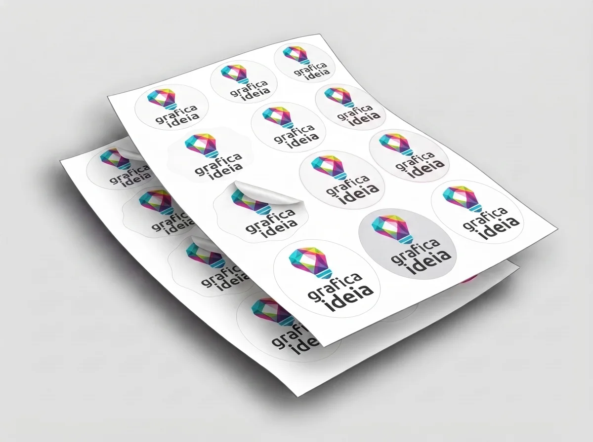 Modelos de adesivos e rótulos personalizados